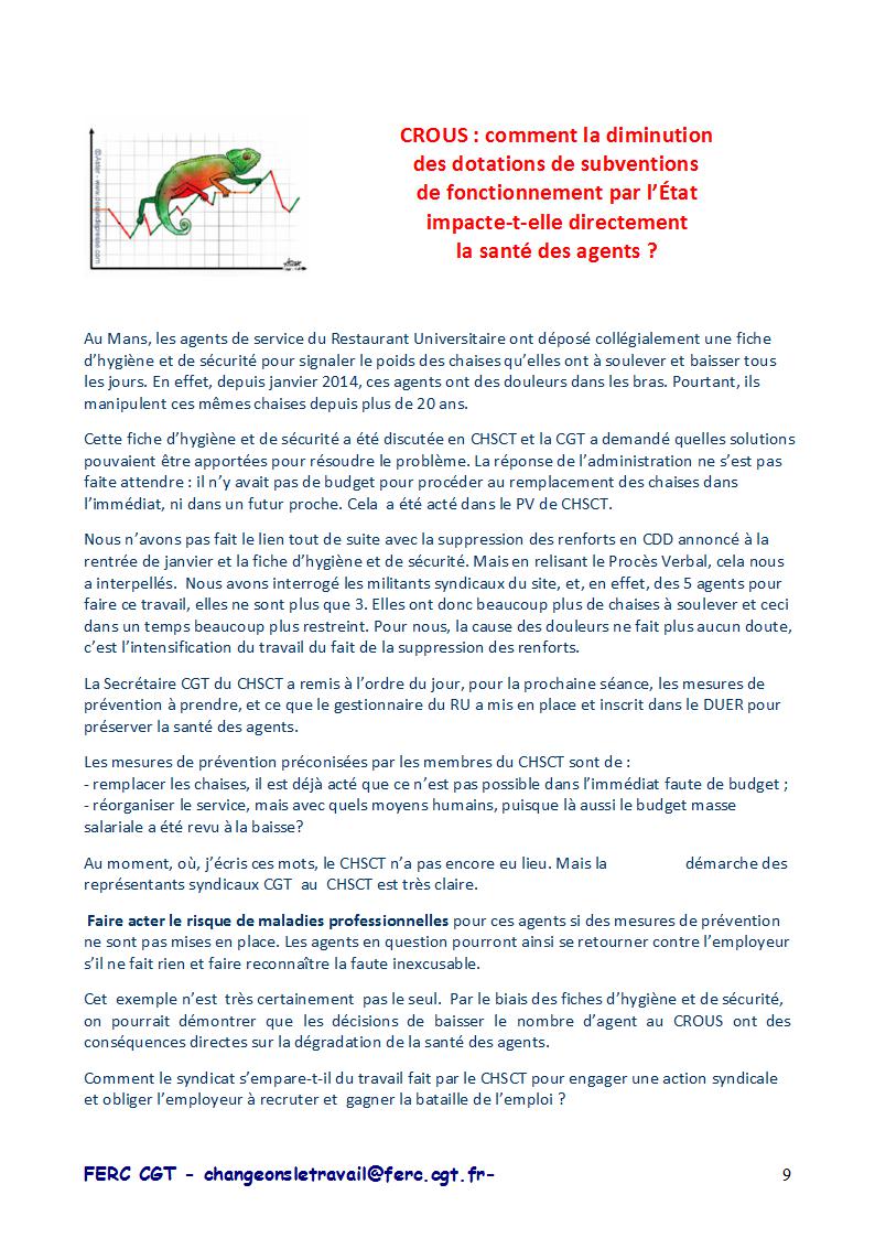 Lettre chsct n 32 juin 2014