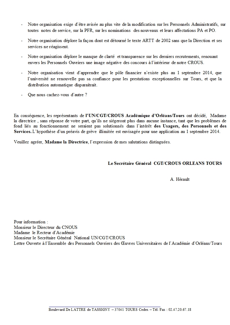 Syndicale madame la direc1